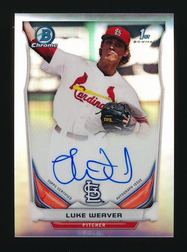 Luke weaver 2014 bowman - luke,