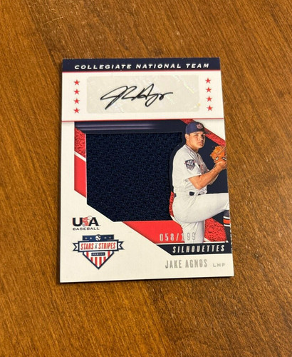 Jake agnos 2019 panini usa - 2019,