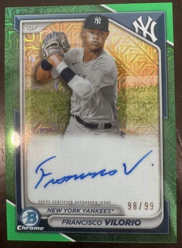 Francisco vilorio 2024 bowman - francisco,