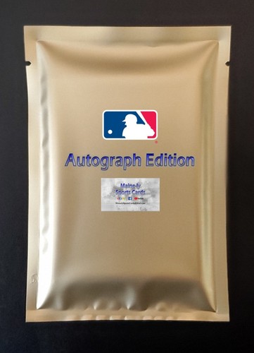 Mlb autograph gold - autograph, pack