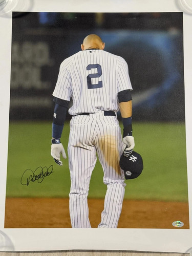 Derek jeter yankees auto - derek,
